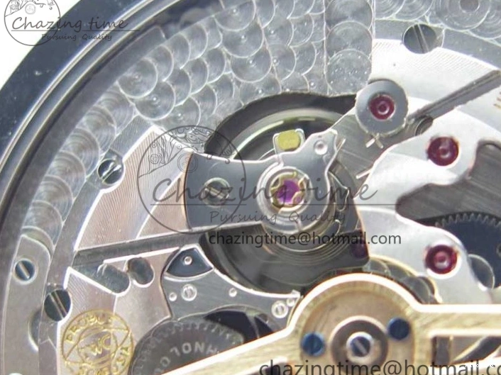 MIROTIME 0228 Portugieser Perpetual Calendar IW503401 V9F 1:1 Best Edition Blue Dial on Black Leather Strap A Contemporary 7114